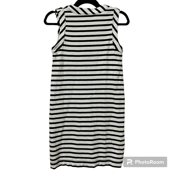 KATE SPADE Breton Lace Up Stripe Nautical Mini Dress Size XS - Picture 3 of 8